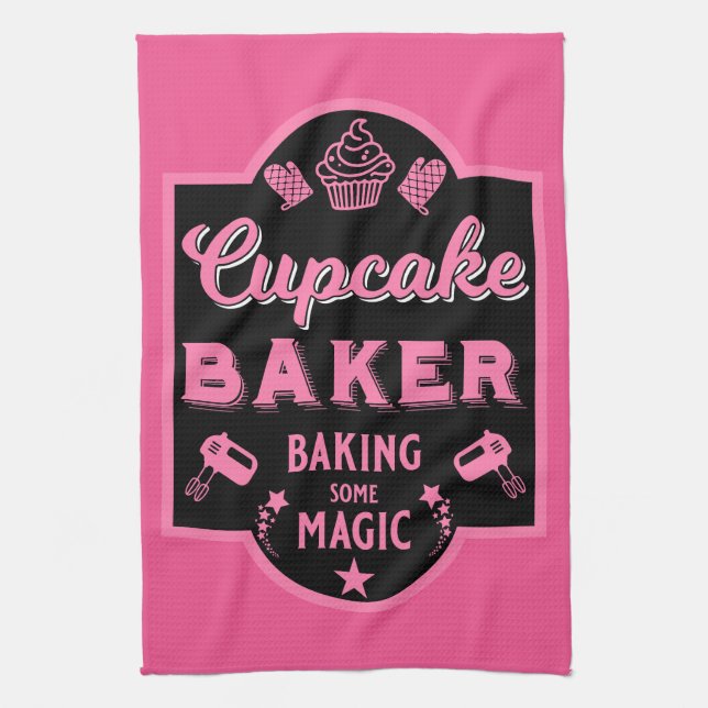 Paño De Cocina Baker maestro de pasteles (Vertical)