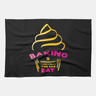 Paño De Cocina Baking Es Química Que Se Puede Comer Apron