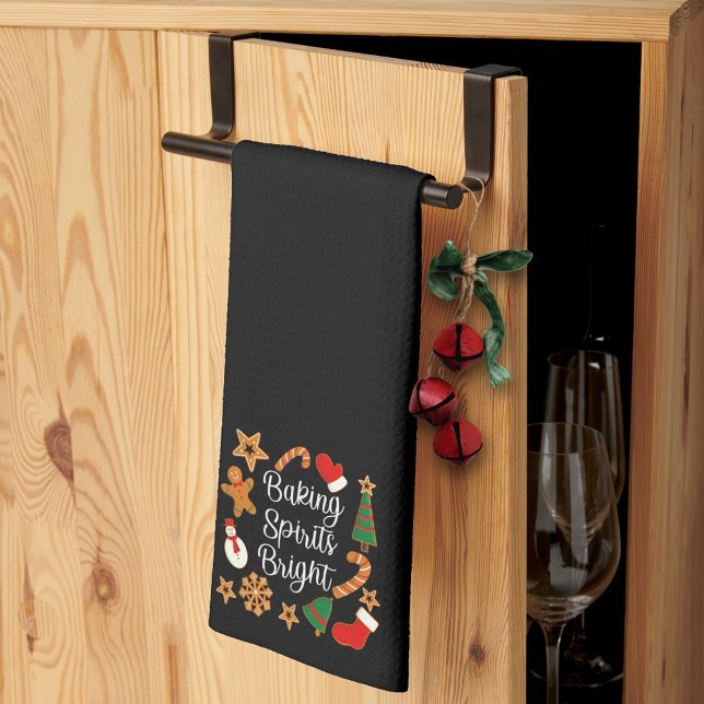 Paño De Cocina Baking Spirit Bright Gingerbread Navidades Cookie (Subido por el creador)