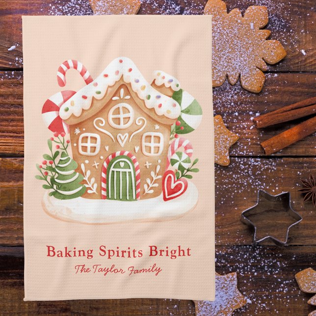 Paño De Cocina Baking Spirit Navidades Brillantes (Subido por el creador)