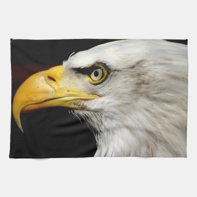 Paño De Cocina Bald Eagle (Horizontal)