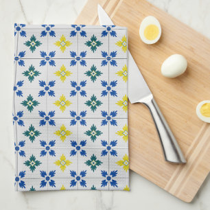 Paño De Cocina Baldosas de bonito de Lisboa o azulejo