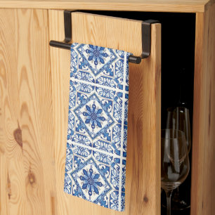 Paño De Cocina Baldosas mediterráneas, portuguesas, azulejo, mall