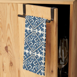 Paño De Cocina Baldosas mediterráneas, portuguesas, azulejo, mall