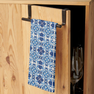 Paño De Cocina Baldosas mediterráneas, portuguesas, azulejo, mall