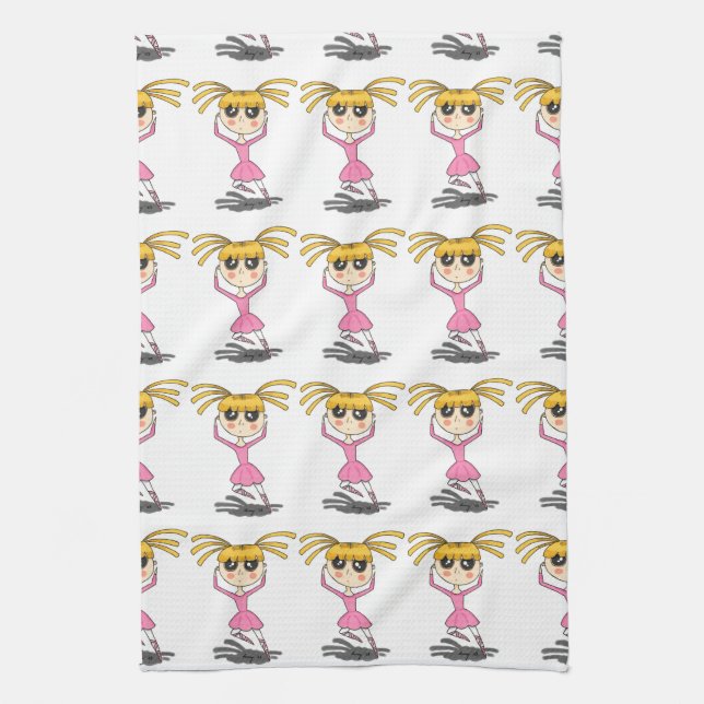 Paño De Cocina Ballerina Kitchen Towel (Vertical)