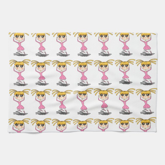 Paño De Cocina Ballerina Kitchen Towel (Horizontal)