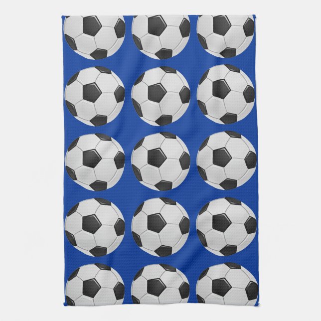 Paño De Cocina Balón de fútbol americano o de asociación (Vertical)