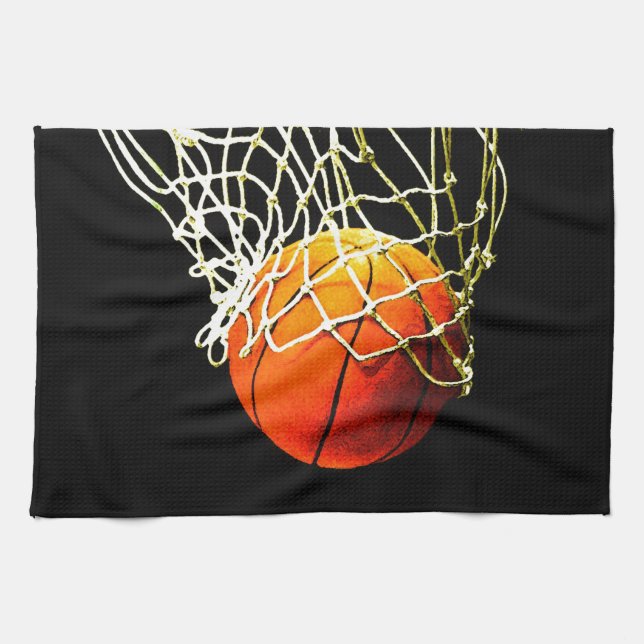 Paño De Cocina Baloncesto (Horizontal)