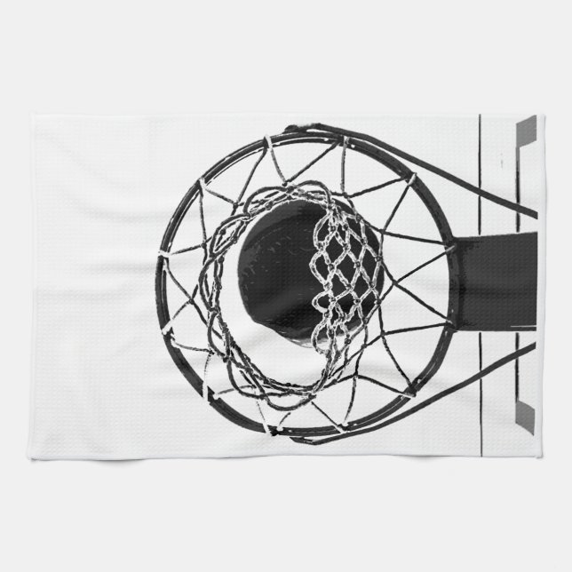 Paño De Cocina Baloncesto de arte pop (Horizontal)