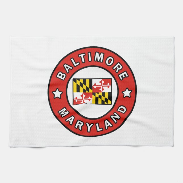 Paño De Cocina Baltimore Maryland (Horizontal)