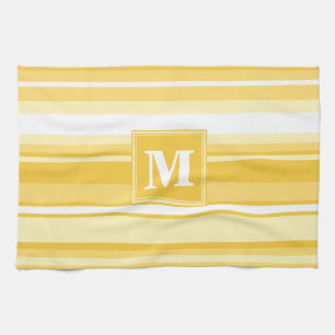 Paño De Cocina Bandas amarillas monográficas