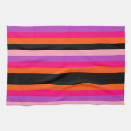 Paño De Cocina Bandas de Halloween contemporáneas