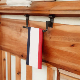 Paño De Cocina Bandas rojas y azules