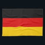 Paño De Cocina Bandera alemana<br><div class="desc">La bandera nacional de Alemania.</div>