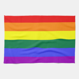 Paño De Cocina Bandera arco iris del Orgullo LGBT