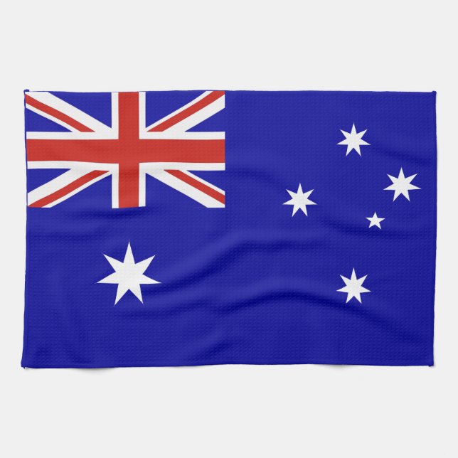 Paño De Cocina Bandera australiana (Horizontal)