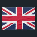 Paño De Cocina Bandera británica<br><div class="desc">Banderas de países del mundo: arte digital de bandera nacional de bandera inglesa</div>