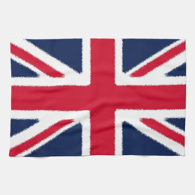 Paño De Cocina Bandera británica (Horizontal)
