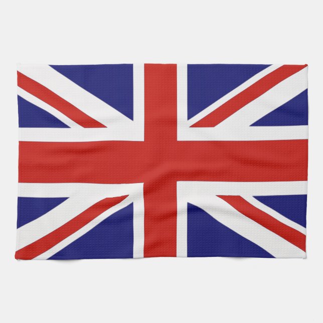 Paño De Cocina Bandera británica (Horizontal)