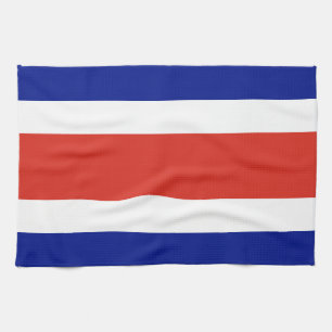 Paño De Cocina Bandera Civil de Costa Rica