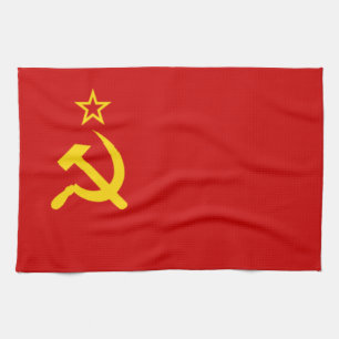 Paño De Cocina Bandera comunista URSS de Rusia