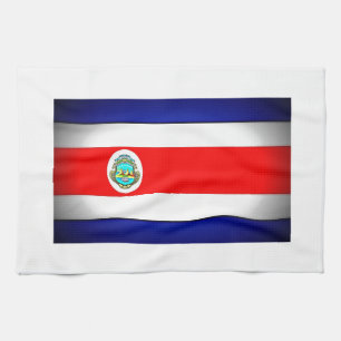 Paño De Cocina Bandera costarricense estilizada