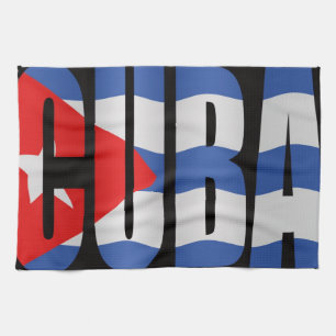 Paño De Cocina Bandera cubana