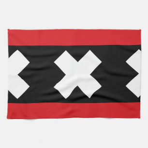 Paño De Cocina Bandera de Ámsterdam