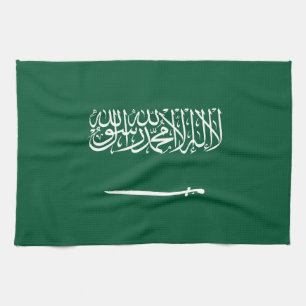 Paño De Cocina Bandera de Arabia Saudita