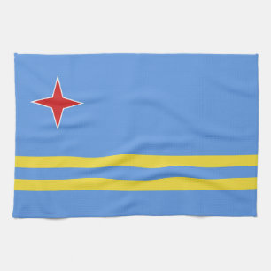 Paño De Cocina Bandera de Aruba