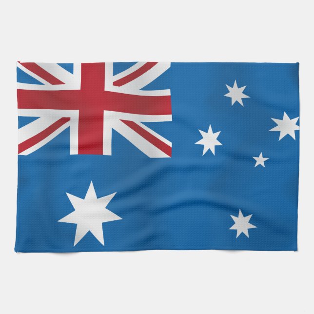 Paño De Cocina Bandera de Australia (Horizontal)