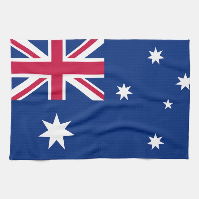 Paño De Cocina Bandera de Australia (Horizontal)