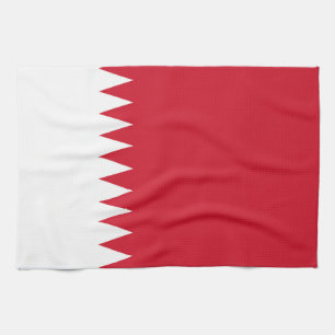Paño De Cocina Bandera de Bahréin