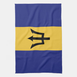 Paño De Cocina Bandera de Barbados