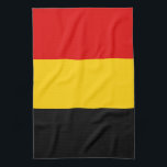 Paño De Cocina Bandera de Bélgica<br><div class="desc">¡Un regalo ideal para todos los patriotas de su país!</div>