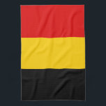 Paño De Cocina Bandera de Bélgica<br><div class="desc">¡Un regalo ideal para todos los patriotas de su país!</div>