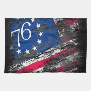 Paño De Cocina Bandera de Betsy Ross 1776 Patriótica 4 de julio