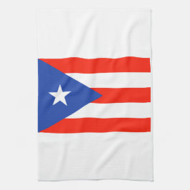 Paño De Cocina Bandera de Boricua Banderas Puerto Rico 4Juan