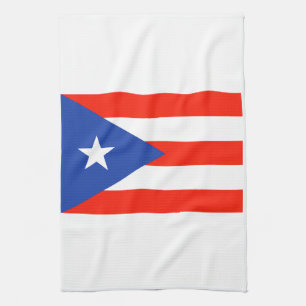 Paño De Cocina Bandera de Boricua Banderas Puerto Rico 4Juan