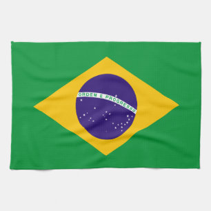 Paño De Cocina Bandera de Brasil