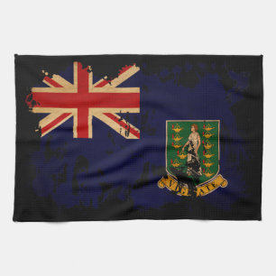 Paño De Cocina Bandera de British Virgin Islands