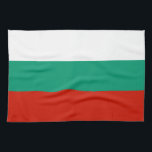 Paño De Cocina Bandera de Bulgaria<br><div class="desc">¡Un regalo ideal para todos los patriotas de su país!</div>