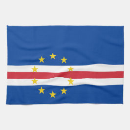 Paño De Cocina Bandera de Cabo Verde