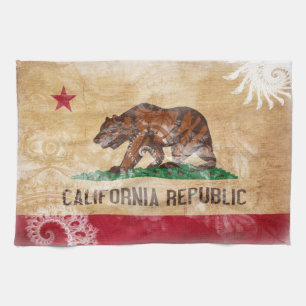 Paño De Cocina Bandera de California