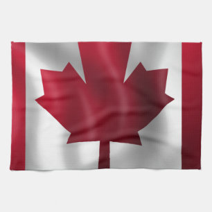 Paño De Cocina Bandera de Canadá
