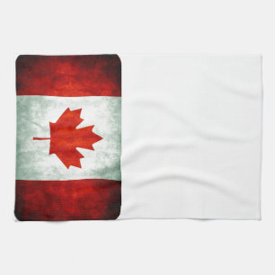 Paño De Cocina Bandera de Canadá con problemas
