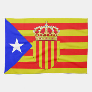 Paño De Cocina Bandera de Cataluña