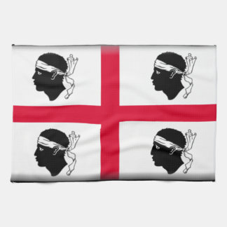 Paño De Cocina Bandera de Cerdeña (Italia)