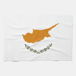 Paño De Cocina Bandera de Chipre